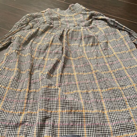 Free People Multicolored Boxy Button Down Shirt - Picture 9 of 10